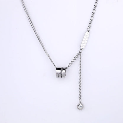 Women's & Men's & Titanium Steel Small Waist For Design High-grade Summer Necklaces