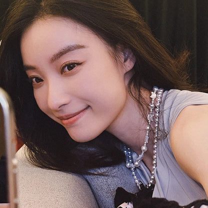 Ni Natural Cat Fritillary Pearl Female Necklaces