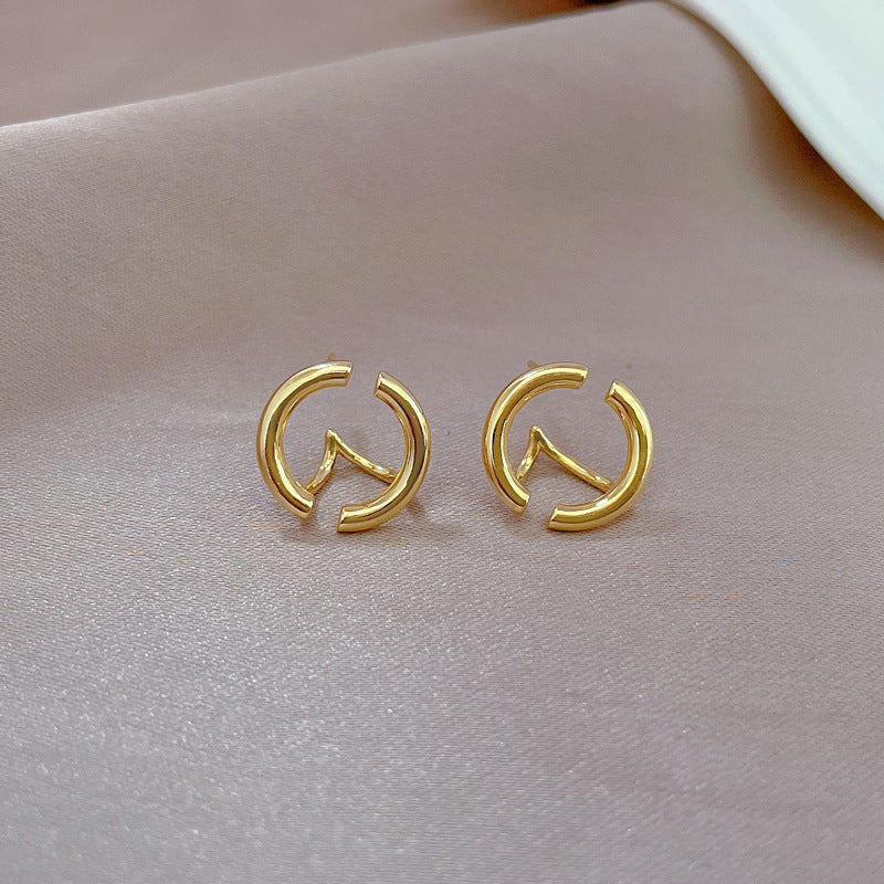 Diamond Geometric Ear Female Temperament Long Fringe Earrings