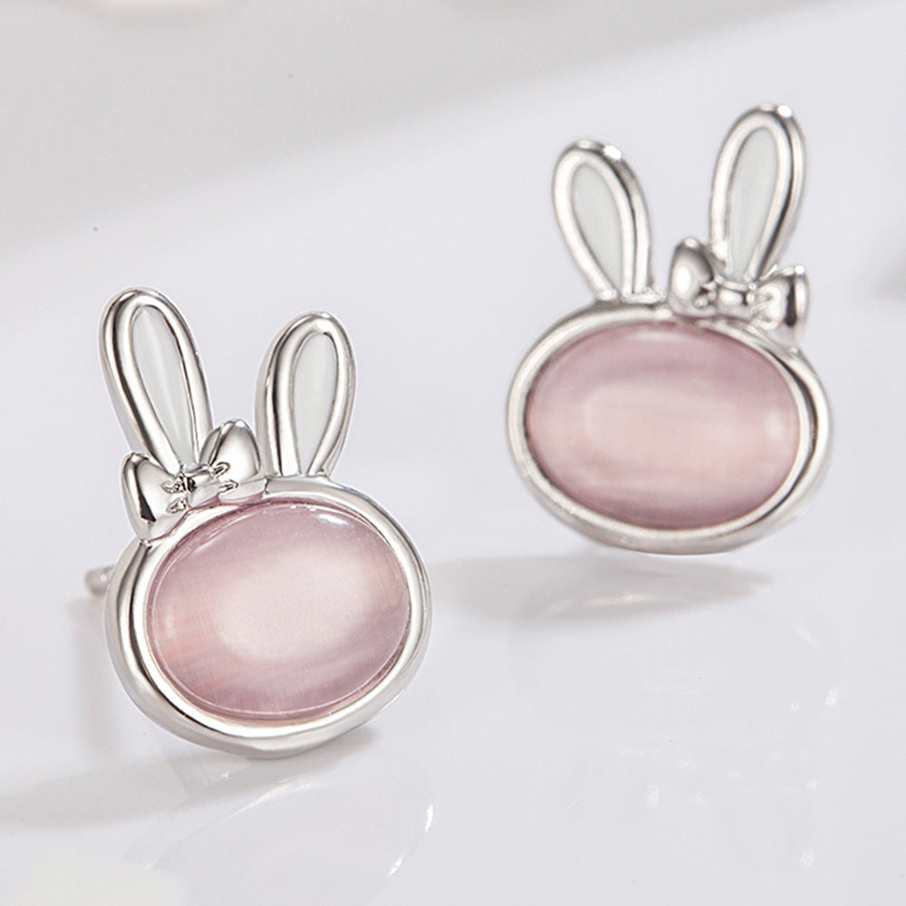 Special Interest Light Luxury Ear Bunny Simple Earrings
