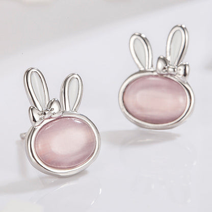 Special Interest Light Luxury Ear Bunny Simple Earrings