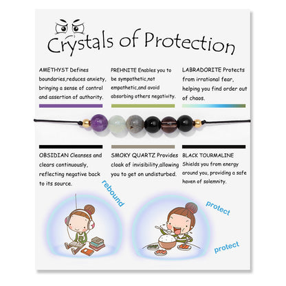 Women's Stone Bead Woven Simple Girlfriends With Bracelets