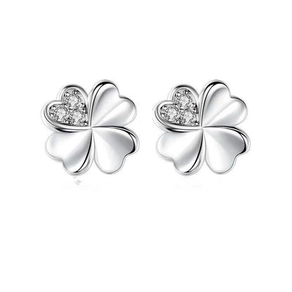 Women's Clover For Compact Mini Simple Niche Earrings