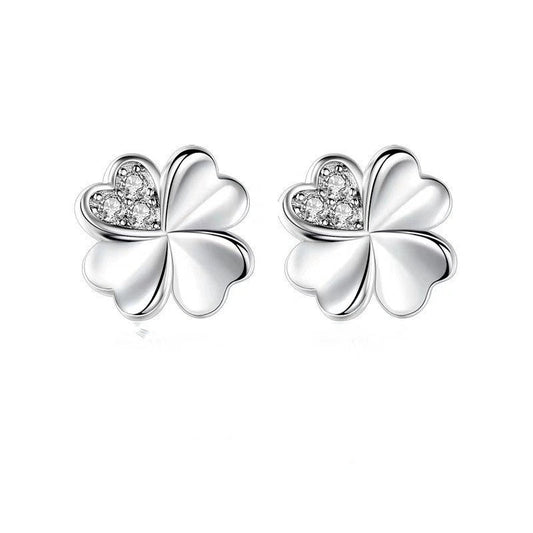 Women's Clover For Compact Mini Simple Niche Earrings