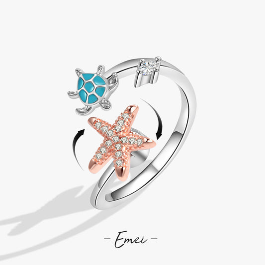 Mori Small Fresh Micro Inlaid Cute Rings