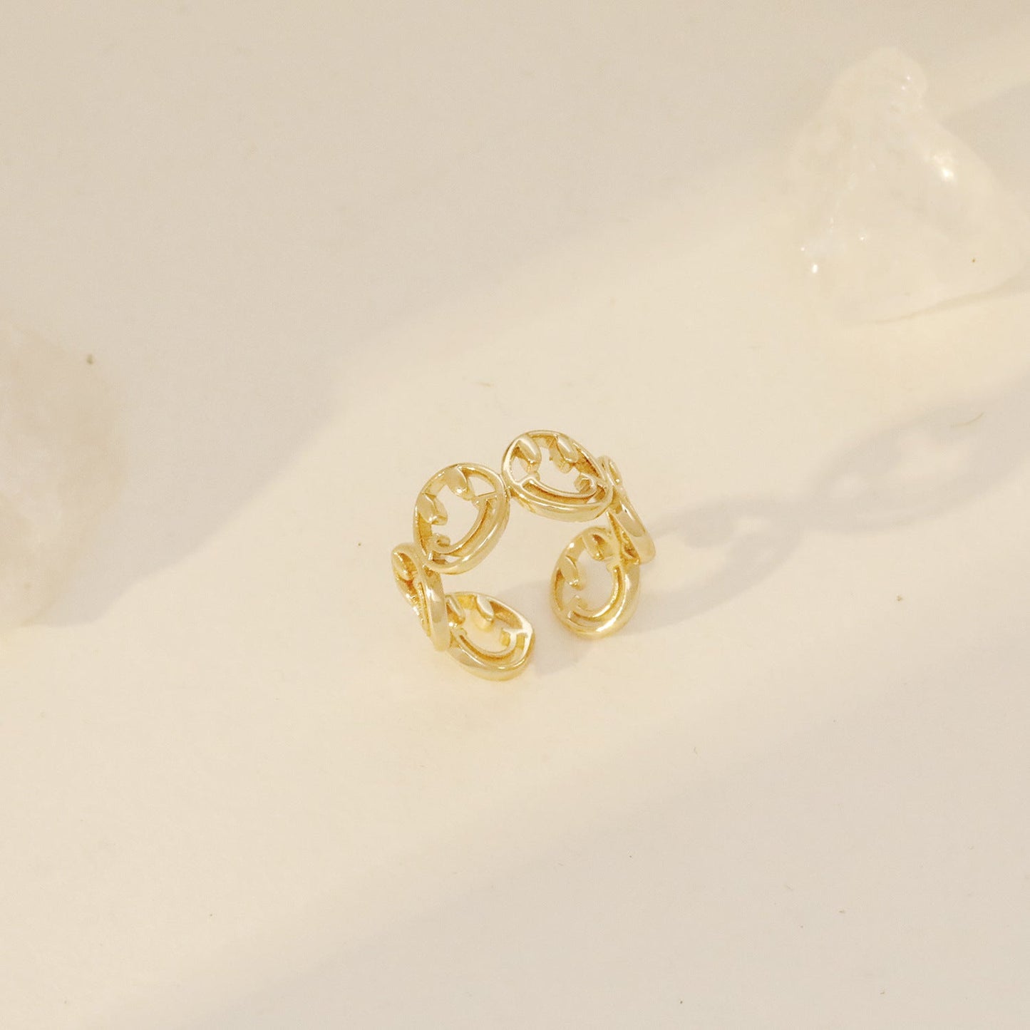 Design Sense French Retro Aloofness Style Fashion Rings