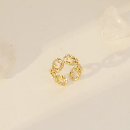 Design Sense French Retro Aloofness Style Fashion Rings