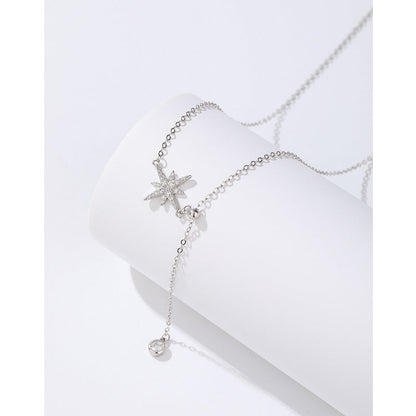 Women's Awn Star Sterling Sier Light Luxury Necklaces