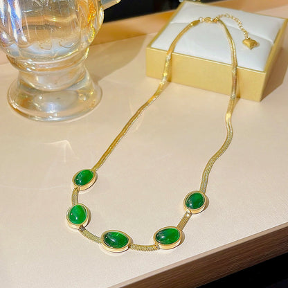 Women's Clavicle Chain Style Titanium Steel Fashion Temperament Necklaces