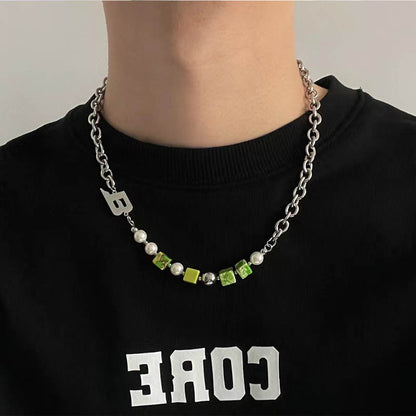 Women's & Men's & Pendant Hip Hop Unisex Style Clavicle Necklaces