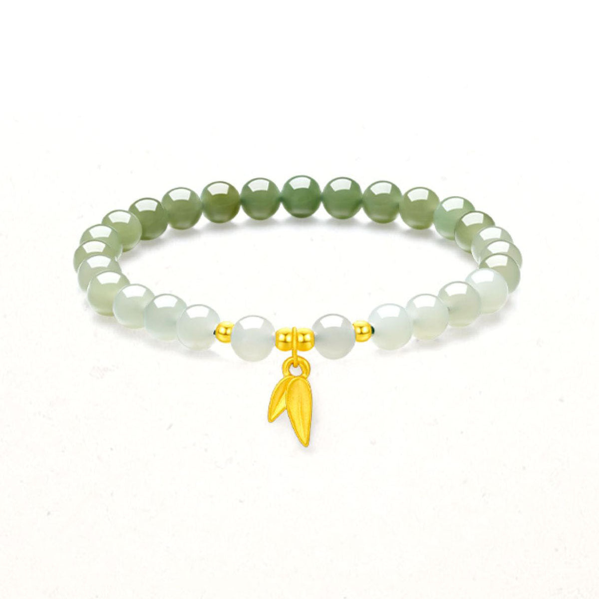Women's Sier Style For Jade Golden Girlfriend Bracelets