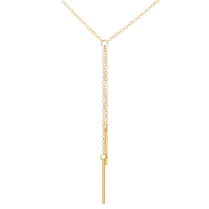 Retro Fashion Word Chain Pendant Sweater Necklaces