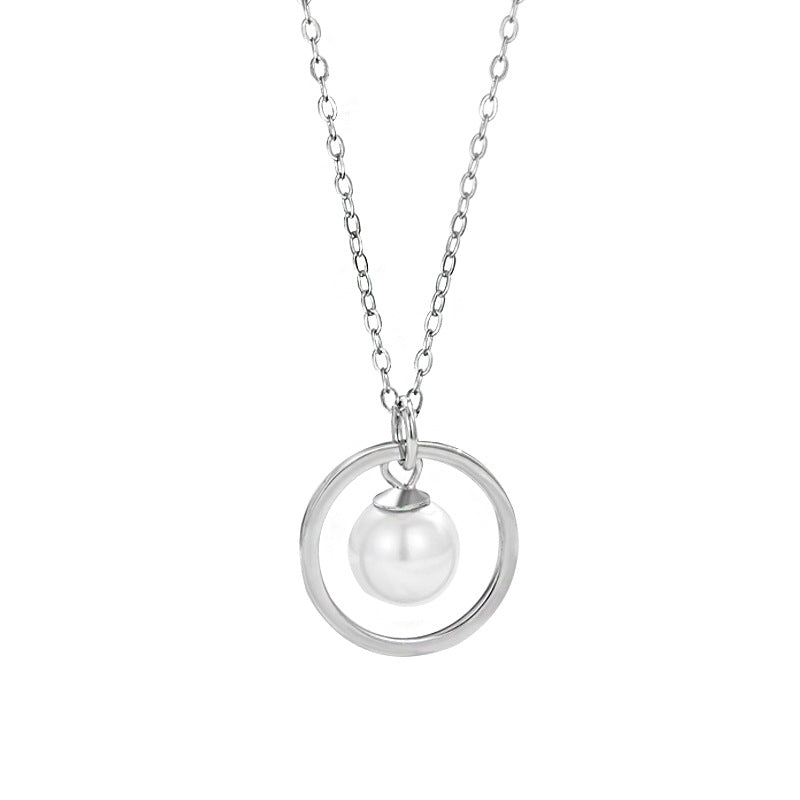 Women's And Circle Korean High-grade Geometric Clavicle Necklaces