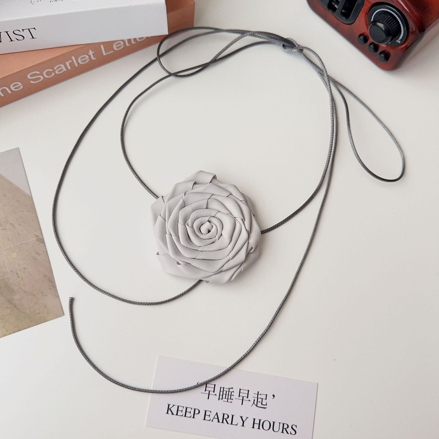 Collar Homemade Handmade Flower Strap Gorgeous Mix Necklaces