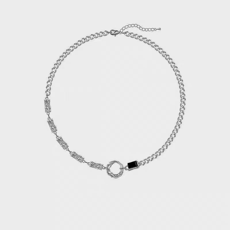 Men's Hop Pu Sweater Chain High Street Niche Necklaces