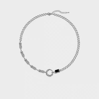 Men's Hop Pu Sweater Chain High Street Niche Necklaces