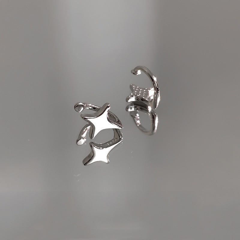 Women's Star Ear Clip For Trendy Minimalist Earrings