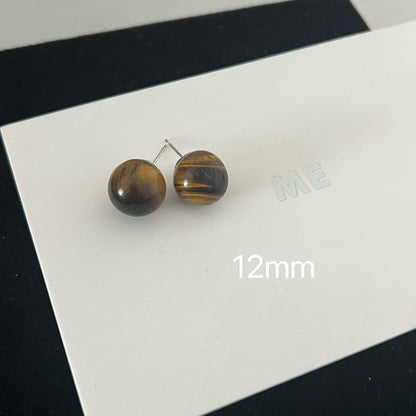 Women's Tigereye For Niche Design Simple Daily Earrings