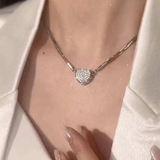 Cold Style Love Magnet Simple Personality Temperament Necklaces