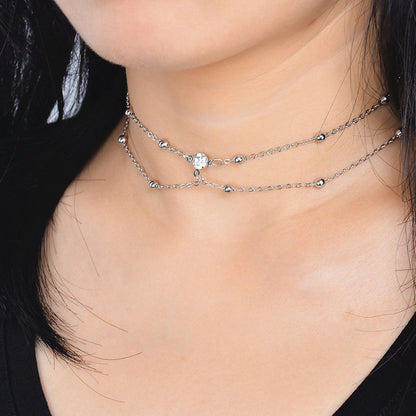 Women's Minority Light Luxury Hot Chest Body Chains Necklaces