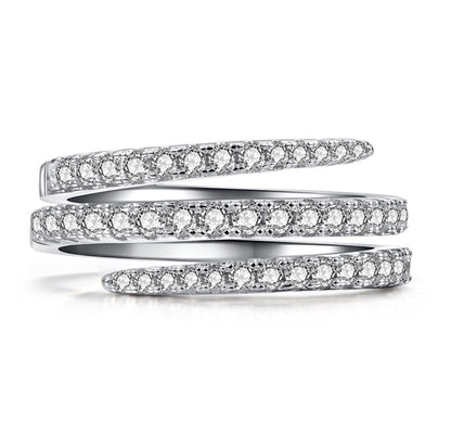 Diamond Female Three-line Coiling Gang Drill Rings