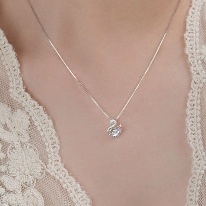 Women's Little Swan For Light Luxury Minority Necklaces