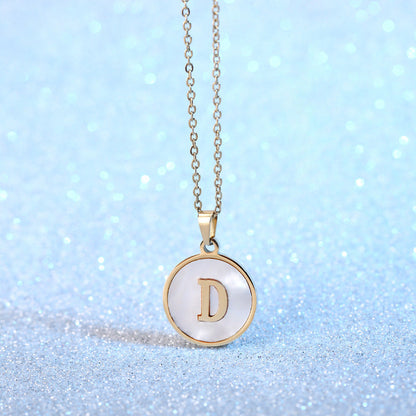 Stainless Steel Female Pendant Ornament Small Necklaces