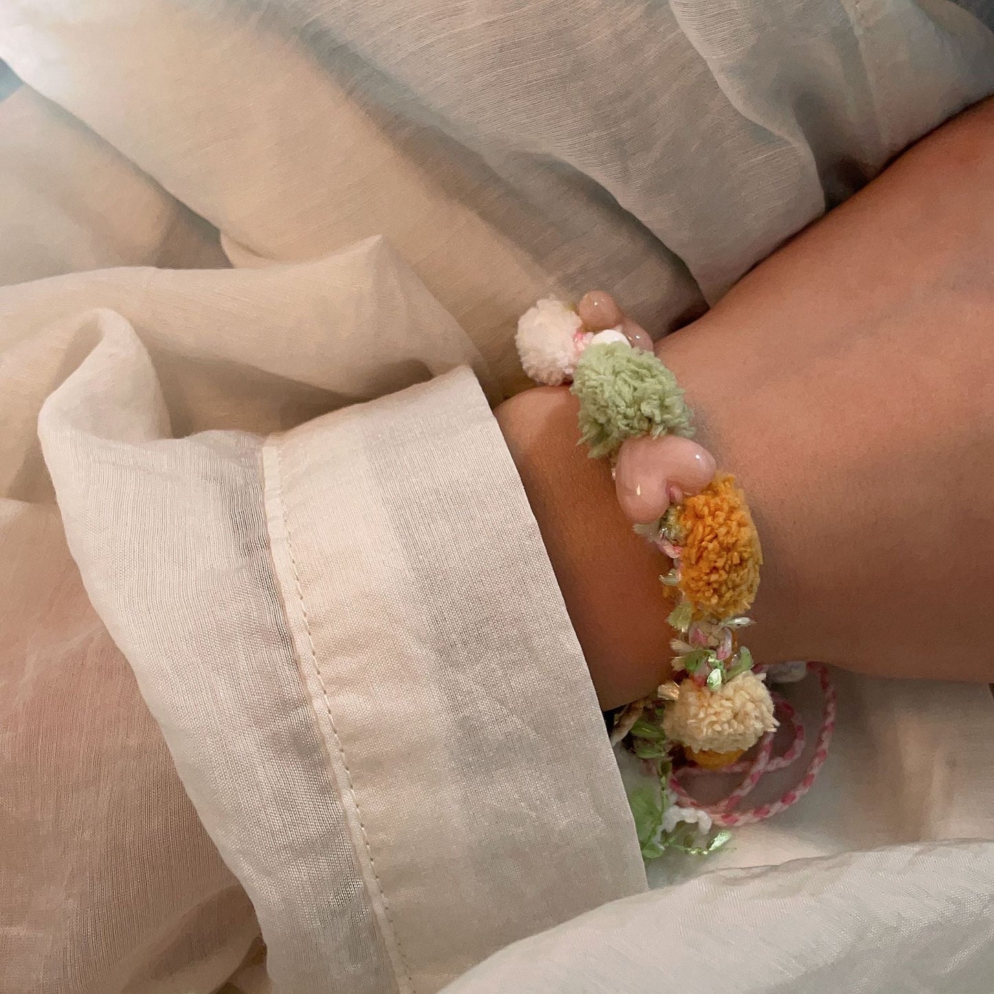 Stone Color Beaded Light Luxury Minority Exquisite Summer High-grade Bracelets