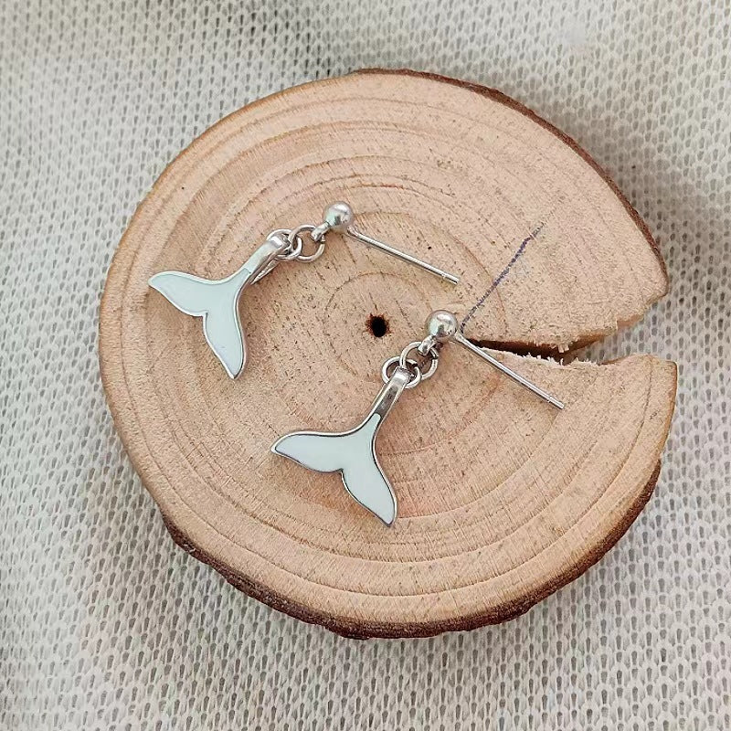 Women's Needle Temperament Fishtail Trendy Niche Design Earrings