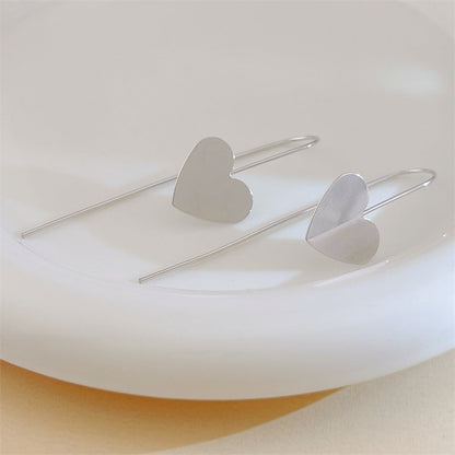 Trendy Niche Design Simple Cold Style High-grade Earrings