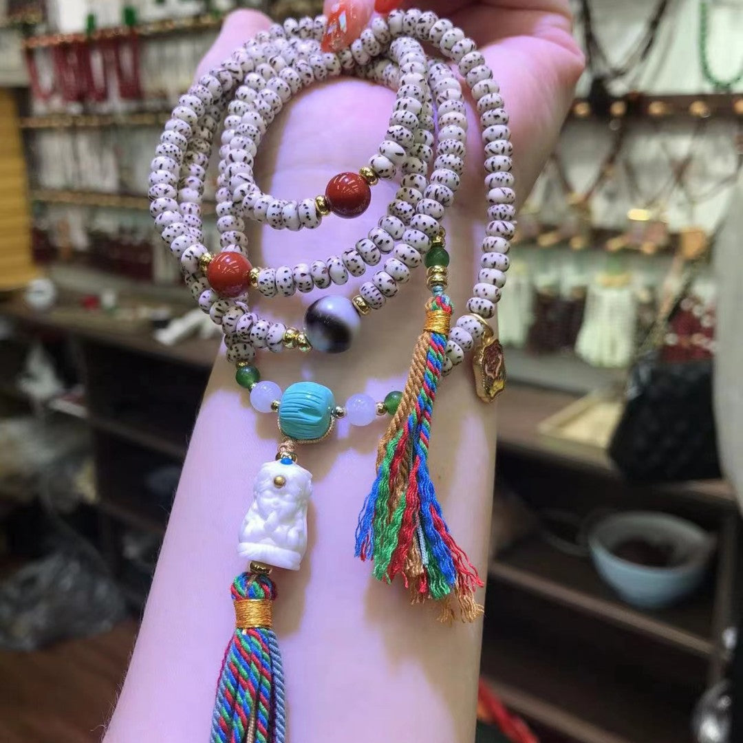 Gold Seed Bodhi Ethnic Style Cultural Artifact Bracelets