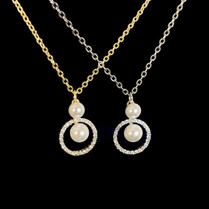 High-grade Micro Pendant Simple And Light Luxury Necklaces