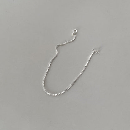 Women's Lux Design Summer Sier-plated Simple Girlfriends Bracelets