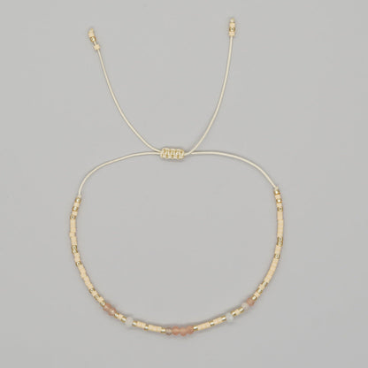 Women's Special Interest Light Luxury Style Personality Jewelry Colorful Bead Bracelets