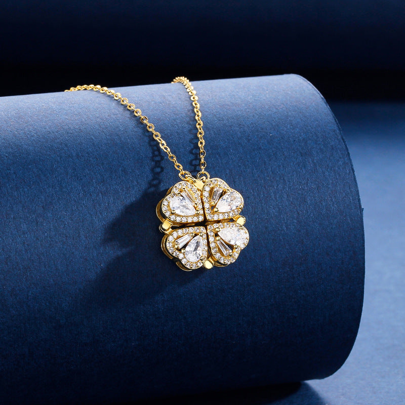 Women's More Love Deformation Design Temperament Fashion Necklaces