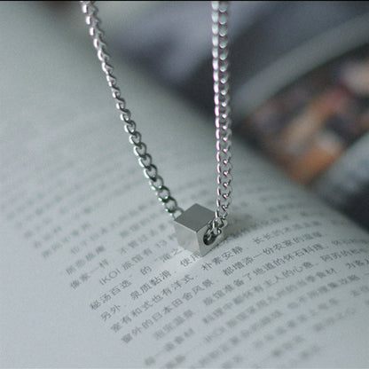 Clavicle Chain Trendy Titanium Steel Style Minority Necklaces