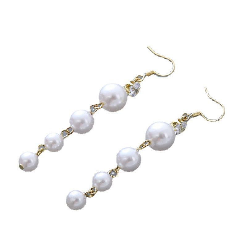 Commute Leisure Style Large And Small Earrings