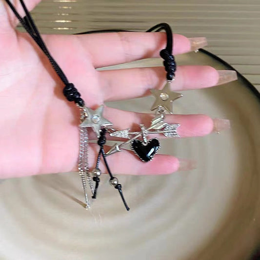 String Female Design Sweet Cool Wind Necklaces