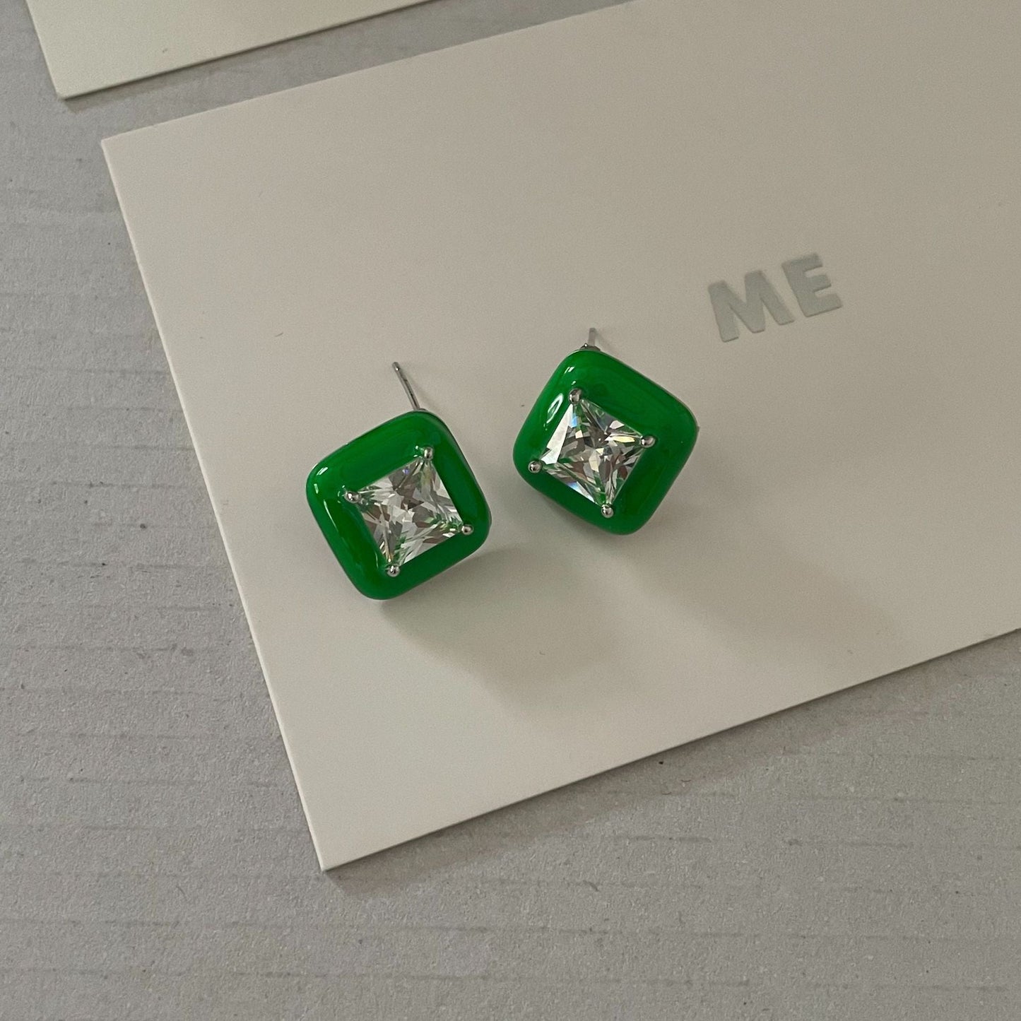 Sweet Colorful Christmas Design Versatile Daily Earrings