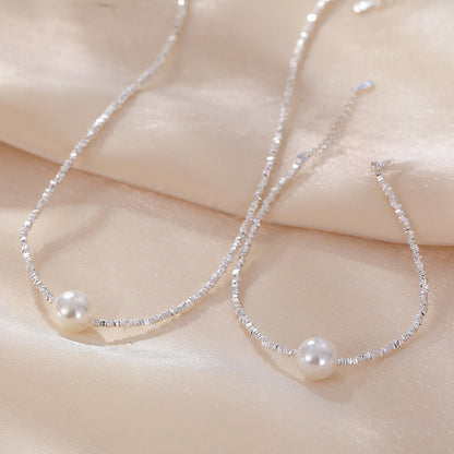 Women's Of Pearl For Niche Style French High-grade Necklaces
