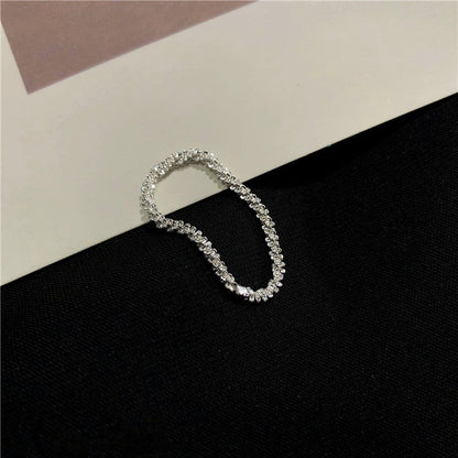 Wind Irregular Female Niche Design Simple Rings