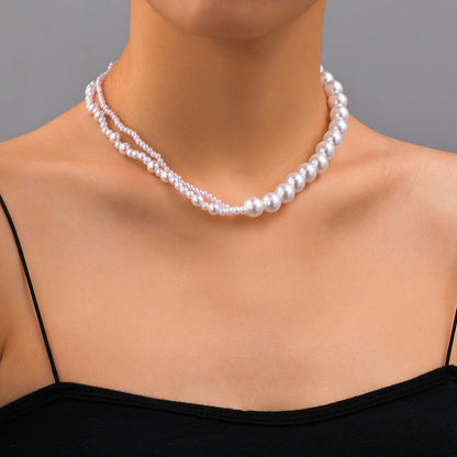 Women's Fashion Pearl Mix And Match Personalized Necklaces