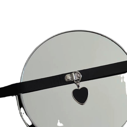 Collar Female Leather Bell Neck Dark Love Necklaces