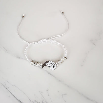 Dragon Totem Braided Haematite Hand-woven Couple Tai Bracelets