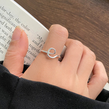 Personalized Cold Style Hand Jewelry Female Opening Rings
