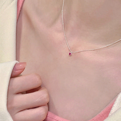 Mini Little Honey Sterling Sier Exquisite Sweet Clavicle Necklaces