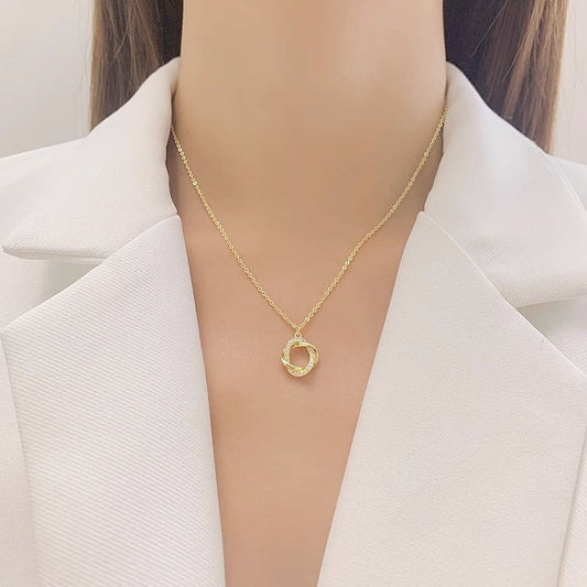 Women's French Style Rose For Light Luxury Minority High-grade Design Necklaces