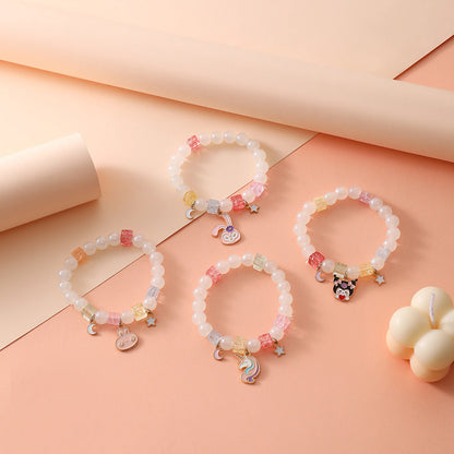 Commodity Ornament Korean Style Fresh Sweet Clow Crystal Bracelets