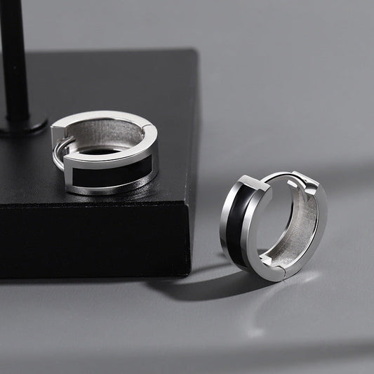 Men's Trendy Niche Unique Ear Hip Hop Earrings