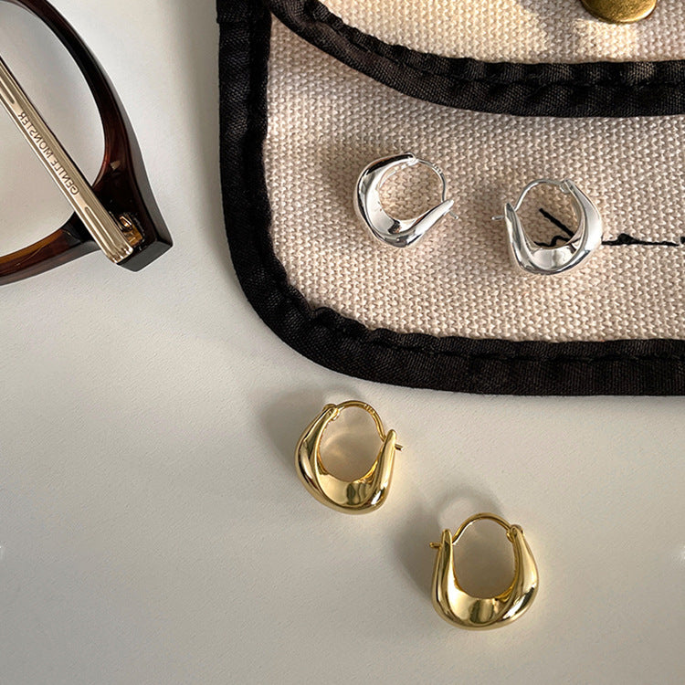 Women's Metal Ear Cuff Design Sense Niche Simple Earrings